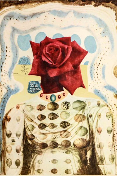 Salvador Dali Surrealist Flower Girl