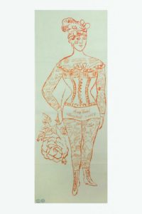 Andy Warhol, Tattooed Woman Holding Rose