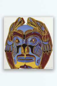 Andy Warhol | Northwest Coast Mask, from Cowboys and Indians