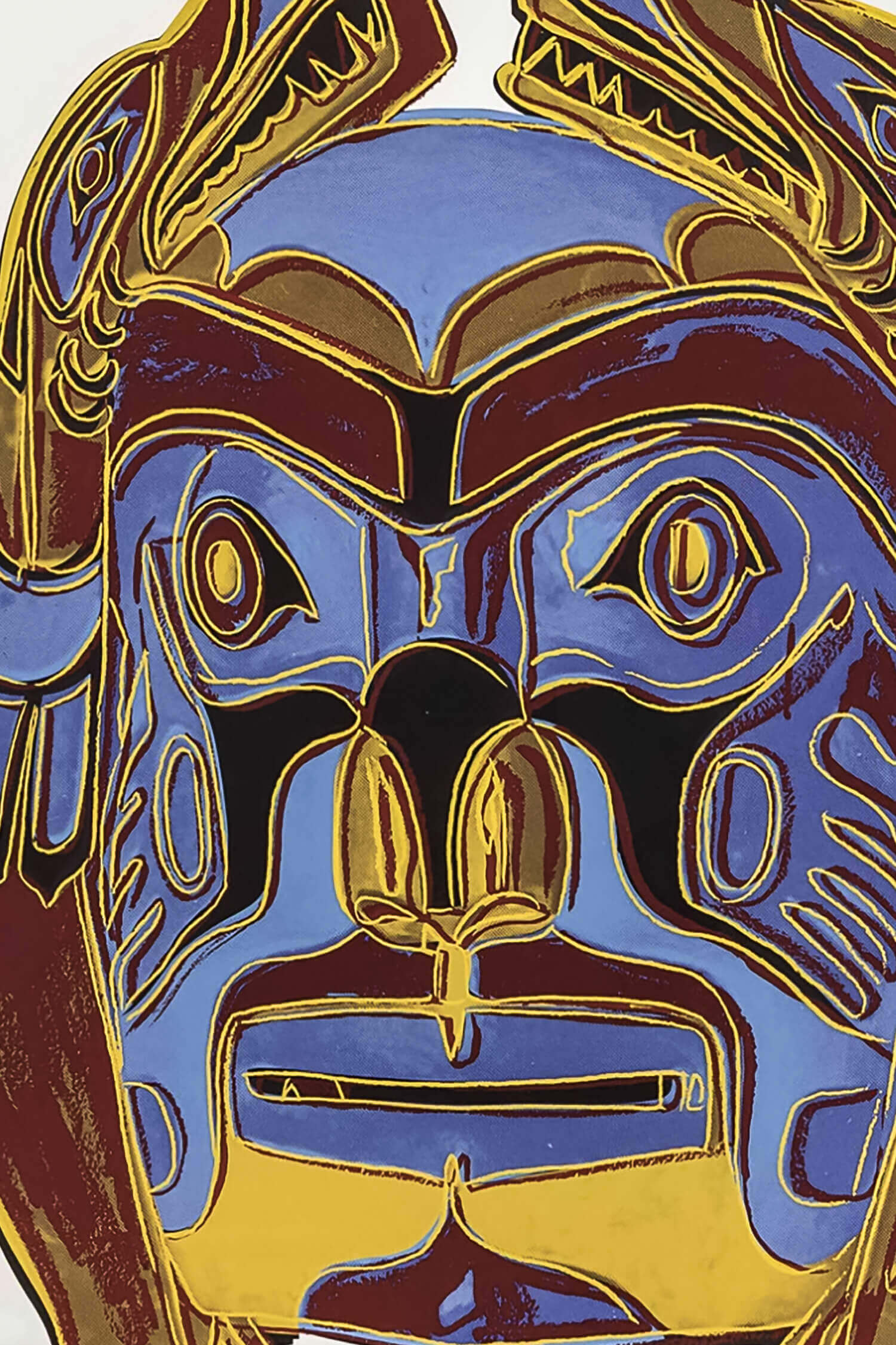 Andy Warhol | Northwest Coast Mask from Cowboys and Indians