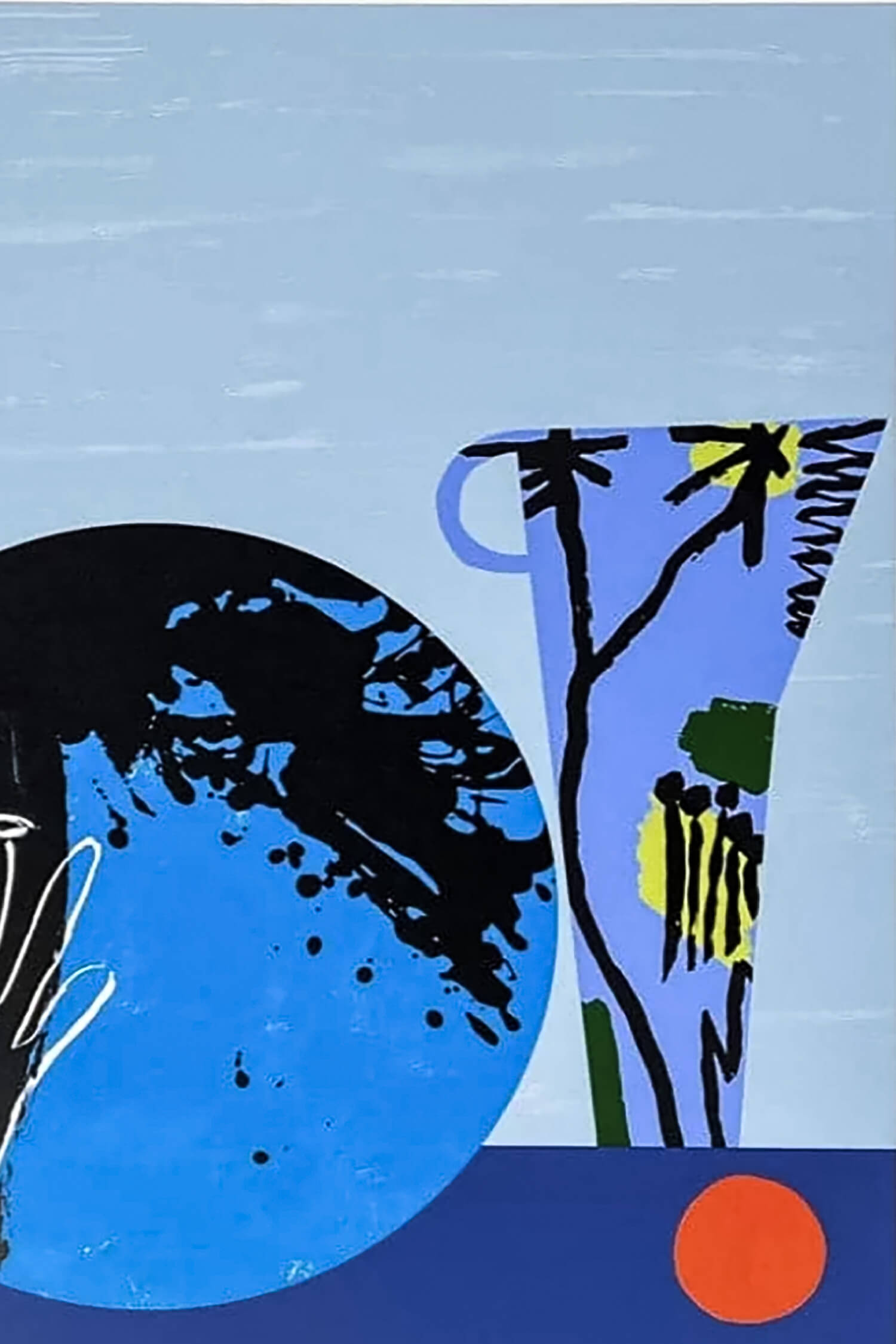 Bruce Mclean | Passed The Tangerine Test, 2023