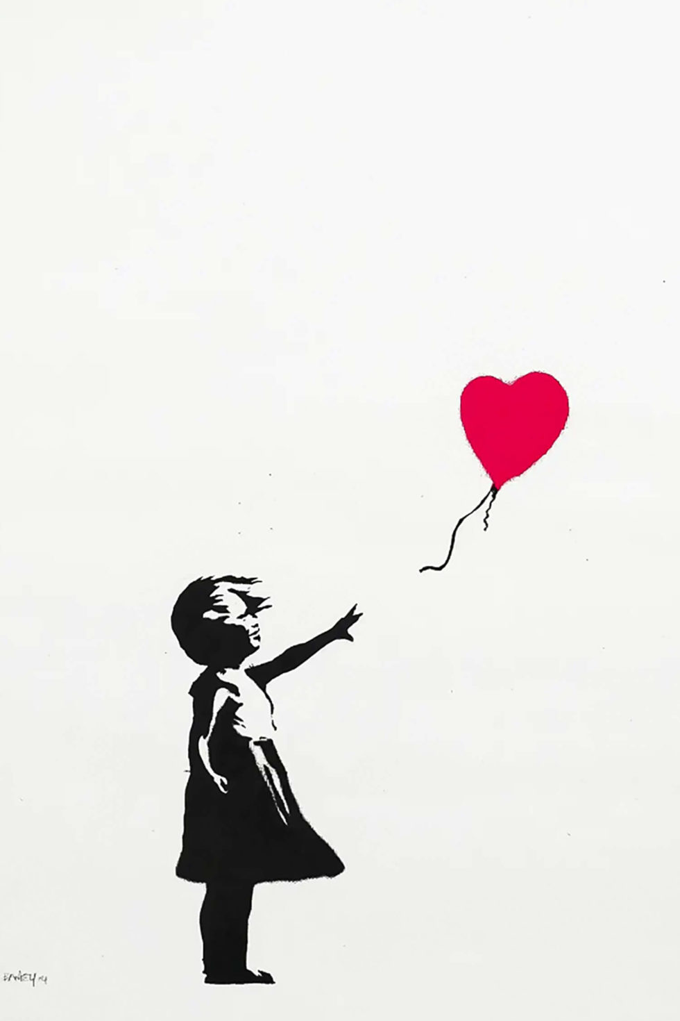 Banksy | Girl With Balloon - The Whisper Gallery