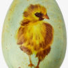 Hand-Painted Chick Easter Egg