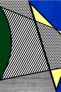 Roy Lichtenstein | Imperfect Diptych from Imperfect Series