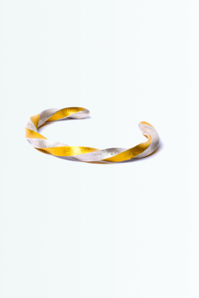Samuel Waterhouse’s Gold and Silver Twisted Bangle