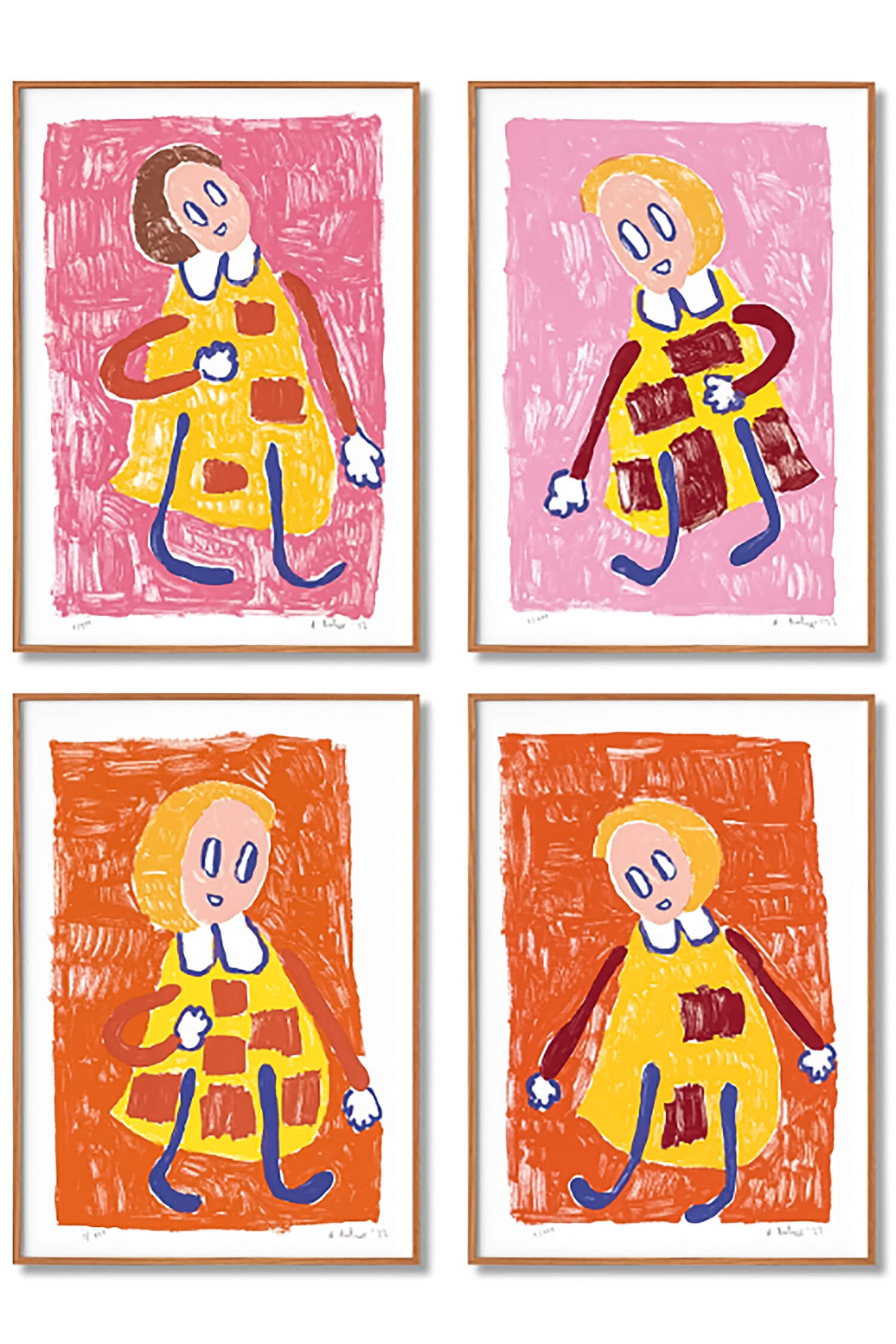 André Butzer | Set of 4 Screen Prints