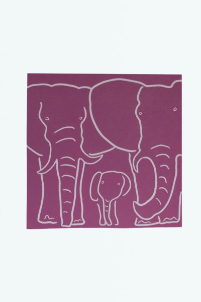 The-Whisper-Gallery-Jane-Bristowe-Purply-Pink-Elephants-Limited-Edition-Linocut