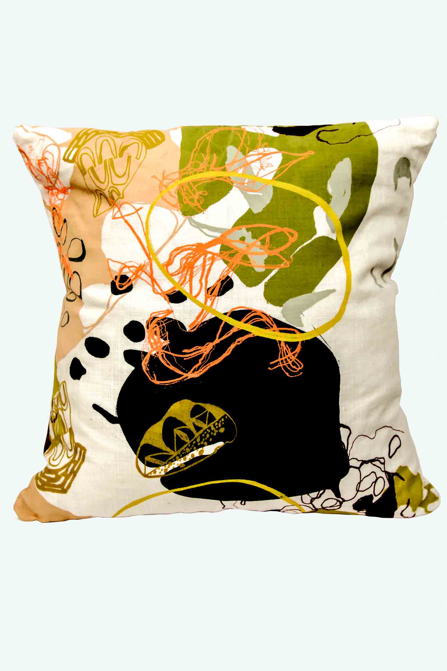 Linen Cushion Collection Field Palette