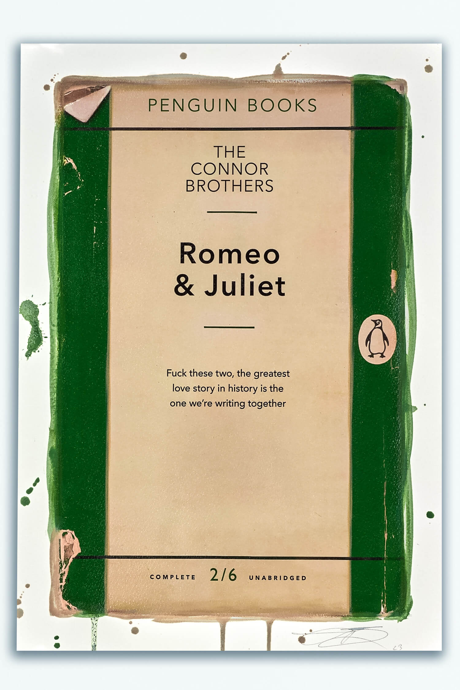 The Connor Brothers | Romeo and Juliet, hand finished