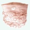 The-Whisper-Gallery-Washed-sugar-rose-linen-basket,-hand-finished-natural-mother-of-pearl-buttons-in-the-Renaissance-town-of-Carpi,-south-of-Verona-&-North-of-Florence