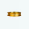 Two Gold Inlaid Ring