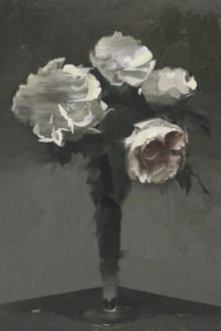 White Roses After Fantin Latour