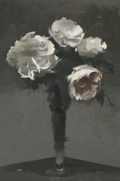 White Roses After Fantin Latour