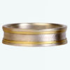 White Gold Inlaid Ring