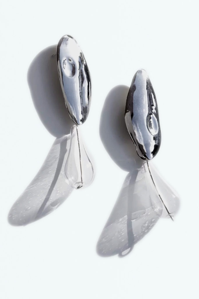 The Whisper Earrings in EcoFriendly Silver The Whisper Gallery